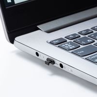 サンワサプライ タイプC コネクタキャップ メスコネクタ専用 5個入り TK-CAP8BK 1個