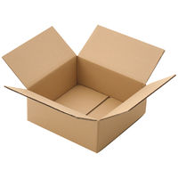 【80サイズ】現場のチカラ エコノミータイプ 軽梱包用ダンボール 外寸：幅340×奥行310×高さ140mm 1セット（60枚：20枚入×3） オリジナル