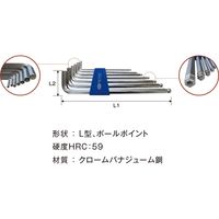 Yeon Cheer Fong Enterprise 六角レンチ ショート7本セット GS-023-B7 1個