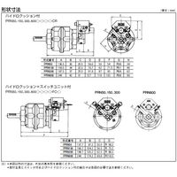 Parker TAIYO ハイロータ PRN150Sー270ー45ーFMーMK2 1個（直送品）