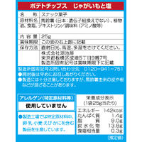 小袋 ポテトチップス じゃがいもと塩 24袋 湖池屋 スナック菓子 おつまみ