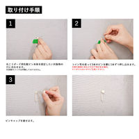 フクビ化学工業 ファブラック石こうボード用化粧ピン1袋入 FRSP1WH 1個（直送品）