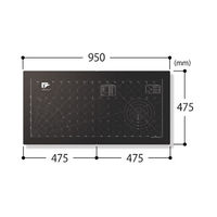 フクビ化学工業 ファブラックDIY作業ボード2枚入(ブラック) FRWB2BK 1セット2枚入（直送品）