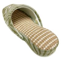 センコー FOOTWELL マトラル スリッパ Mサイズ 約23.5-25cm グリーン FTW221009 1足（直送品）