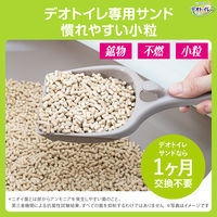 デオトイレ 消臭・抗菌サンド 小粒 3.8L 4袋 猫砂 ユニ・チャーム