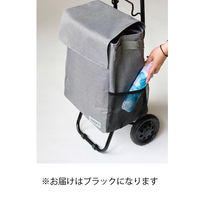 レップ ノワール 2層式カートセット 重いものと潰れやすいものを上下分けて収納できる 527719 1台（直送品）