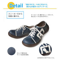 リゲッタ リゲッタカヌー メンズフィールドシューズ グレー S(25.0~25.5) CJFS6901b-GRY-S 1足　シューズ　メンズ（直送品）