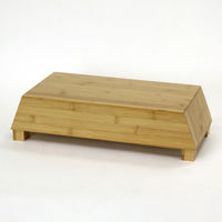 スパイス たけやか バンブー引き出し付きモニターラック KJLS2260 1個（直送品）