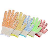 【滑り止め軍手】勝星産業 ジュニアグローブすべり止め付き #516 M 1双