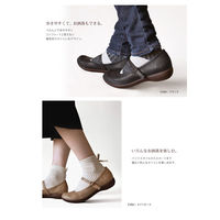 リゲッタ ワンベルトローヒールパンプス キャメル S(22.0~22.5) R2361-CAM-S 1足　ナースシューズ（直送品）