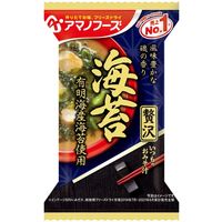 アマノフーズ いつものおみそ汁贅沢 海苔 1セット（20食：10食入×2箱） アサヒグループ食品