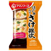 アマノフーズ ほぐし身入り さけ雑炊 1セット（12食：4食入×3箱） アサヒグループ食品