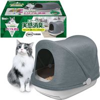 エステーペット 実感消臭 本体セット（チップ2.5kg＋シート4枚＋スコップ）猫用 システムトイレ エステー