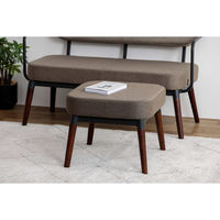 アイリスオーヤマ オットマン ブラウン MSS-OT 1台（直送品）