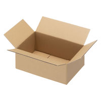 【60サイズ】現場のチカラ エコノミータイプ 軽梱包用ダンボール 少年・少女コミック向けS 外寸：286×186×127mm 1セット（100枚） オリジナル