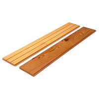 大日本木材防腐 内外装用 レッドシダークリアグレード短尺パネリング10本セット 長さ500×厚み9×幅55mm　1束(10本入)（直送品）