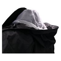 コーコス信岡 黒豹 鳶カッパ LL ブラック W-2400 1着