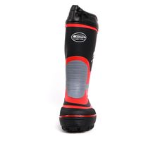 ZIPLOA HB-770 カラー長靴 胴太 LL    ブラック コーコス信岡 1足（直送品）