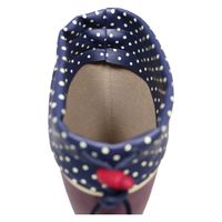 ZIPLOA LB-555 婦人カバー付きロングブーツ L     ワイン コーコス信岡 1足（直送品）