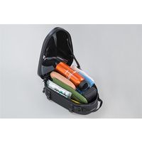 タナックス MFKー297 シェルシートバッグ2 SS ヘアラインシルバー 1個（直送品）