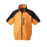 クロダルマ エアセンサー ハーネス対応半袖ジャンパー マンゴーイエロー 3L 268801-24-3L 1枚（直送品）