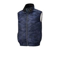 クロダルマ エアセンサー ベスト 迷彩ネイビー LL 26862-110-LL 1枚（直送品）