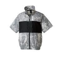 クロダルマ エアセンサー 半袖ジャンパー 迷彩シルバー 5L 268791-400-5L 1枚（直送品）