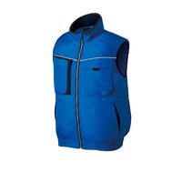 クロダルマ エアセンサー ベスト ブルー 4L 26878-10-4L 1枚（直送品）