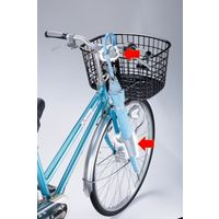 川住製作所 KWー76SL NEWサイクル傘ロック シルバー 1セット(4個)（直送品）