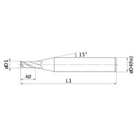 三菱マテリアル エムスターエンドミル MS2MS D0050 1セット(5PC)（直送品）
