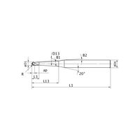 三菱マテリアル パックドリル VF3XB R0075T0054L015 1セット(2PC)（直送品）