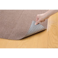 サンコー おくだけ吸着 撥水 プレミアムマット 9枚入 30cm×30cm 犬 猫 日本製 消臭 洗える ベージュ KV-81（直送品）