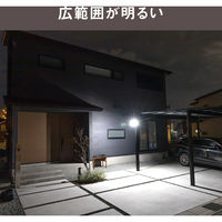 ムサシ LED-AC2050 12.5W×2灯 LEDセンサーライト 1個