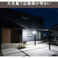 ムサシ 12.5W×3灯 LEDセンサーライト LED-AC3050 1個