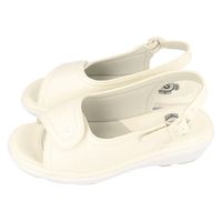 シードコーポレーション レディース オフィスサンダル L ホワイト PW8501 1足