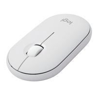 ロジクール Bluetoothマウス 静音 3ボタン 無線 ワイヤレス PEBBLE MOUSE2 ホワイト M350SOW 1個