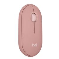 ロジクール Bluetoothマウス 静音 3ボタン 無線 ワイヤレス PEBBLE MOUSE2 ローズ M350SRO 1個