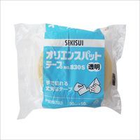 【OPPテープ】 オリエンスパットテープ 透明 幅50mm×長さ50m No.830S 積水化工業 1箱（50巻入）