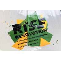 アテイン 子供用 55cm ジャンプ 傘 長傘 ポンジー1コマビニールタイプ ペイント 紺 ネイビー 1392NV 1セット(3本)（直送品）