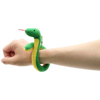 池田工業社 りくにいますよ。(へび緑)くねくねマスコット 9250690 1個
