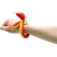 池田工業社 りくにいますよ。(へび赤)くねくねマスコット 9250700 1個