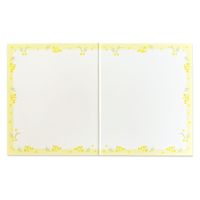 クローズ・ピン 二つ折り色紙 ミモザ SC16351 1セット(1冊×3)