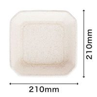 パックスタイル バガス容器 WBフルーツ 4L 4589443403266 1袋(50個)（直送品）