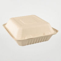 パックスタイル バガス容器 BBランチ 200-220-3(5枚入) 00678160 1袋(1個)（直送品）