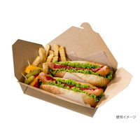 ケーピープラテック 弁当容器 KM-33 54622 1袋(50個)（直送品）