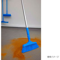 ヴァイカン ブラシ フロアブルーム ソフト ブルー 31303 1個（直送品）