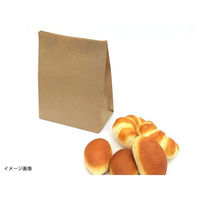 パックタケヤマ 惣菜袋 紙袋 H300 耐油角底袋 茶無地 XZT55303 1袋(100個)（直送品）