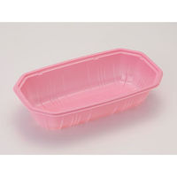 パックスタイル 青果・農産容器 PS BPフルーツ 2M ピンク 470087 1袋(100個)（直送品）