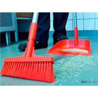 ヴァイカン ちりとり スタンドダストパン レッド 56624 1個（直送品）