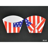三和紙工 スナック・軽食袋 リバティ S アメリカンフラッグ 21200311 1袋(50個)（直送品）